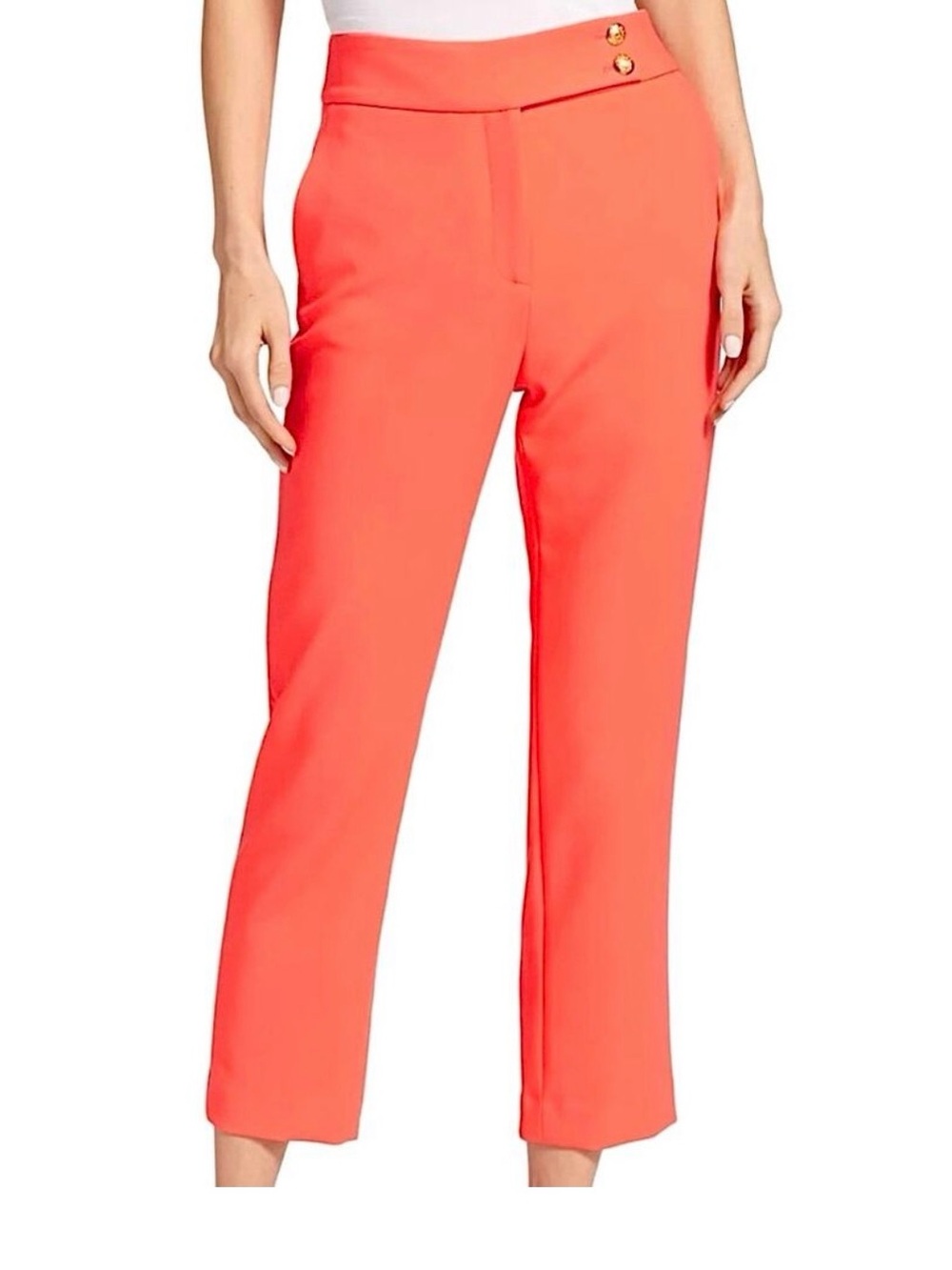 Veronica Beard Coral Straight Pants